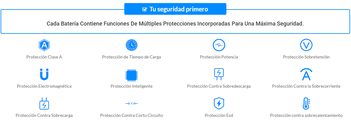 Tu seguridad primero